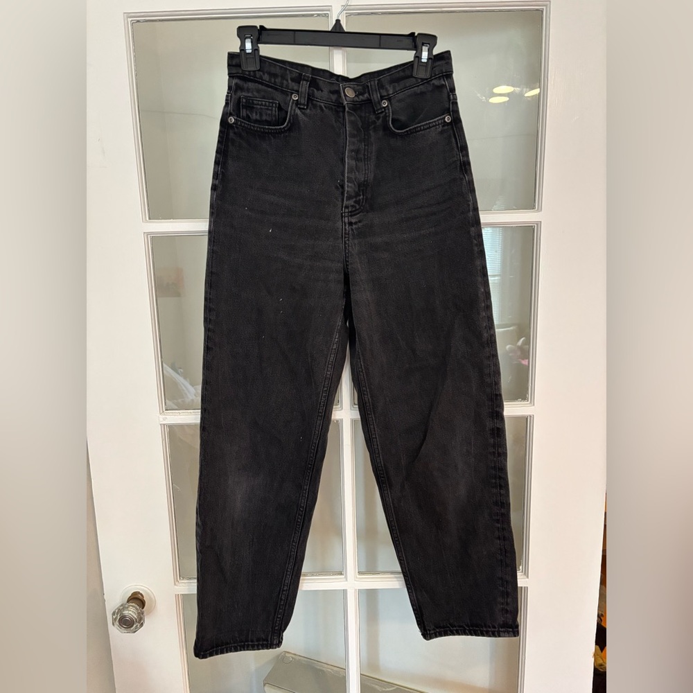 COS High-Rise Tapered Leg Ankle Length Jeans Size 25